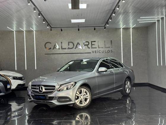 MERCEDES-BENZ C 180 1.6 CGI 16V TURBO GASOLINA 4P AUTOMÁTICO MERCEDES-BENZ C 180 1.6 CGI 16V TURBO GASOLINA 4P AUTOMÁTICO
